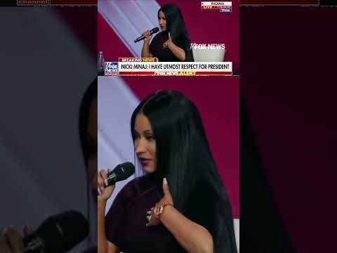 WATCH: Nicki Minaj reveals her 'TURNING POINT' for getting into politics #foxnews #News #us #fox