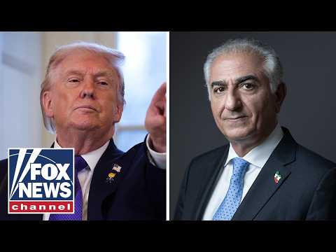 Exiled Iranian prince issues DESPERATE plea to Trump