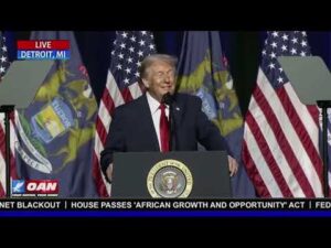 President Trump Delivers Remarks at Detroit Economic Club