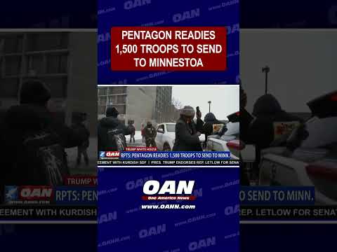 The Pentagon has placed 1,500 active-duty soldiers on standby for potential deployment to Minnesota