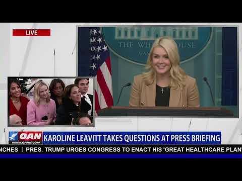 White House Press Secretary Karoline Leavitt Holds Press Briefing