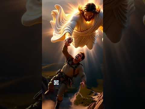 The man slid down the hill #jesus #amen #oraçaoforte #oração #oraçãodanoite #oraçãododia #shorts