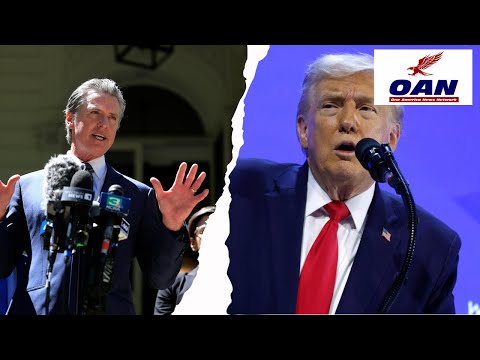 PRESIDENT TRUMP WORKS DAVOS AS GOVERNOR NEWSOM TAKES SHOTS