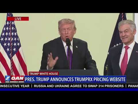 President Trump Announces TRUMPRX Pricing Website