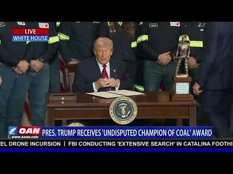 LIVE: President Trump Participates in The Champion of Coal Event