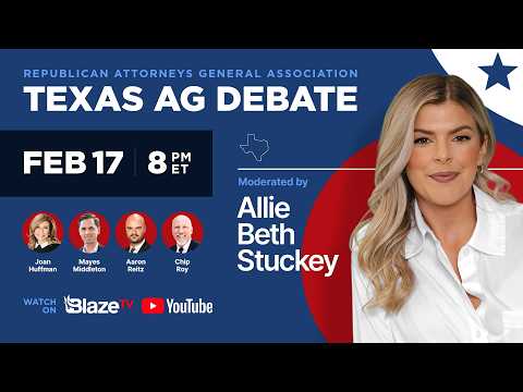 Texas Attorney General Debate | Moderated By Allie Beth Stuckey 2/17/26