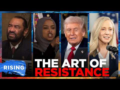 Green, Omar INTERRUPT Trump Speech As Dems RALLY Outside Capitol | RISING