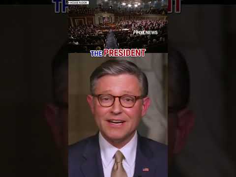 Speaker Johnson slams Omar, Tlaib for SOTU behavior: 'SHAMEFUL!' #shorts #us #politics #SOTU