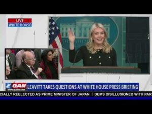 White House Press Secretary Karoline Leavitt Holds Press Briefing