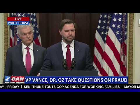LIVE: Vance, Dr. Oz Announce Efforts to Fight Medicare Fraud