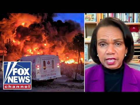 Condoleezza Rice calls on Trump admin to 'FINISH' Iran's military