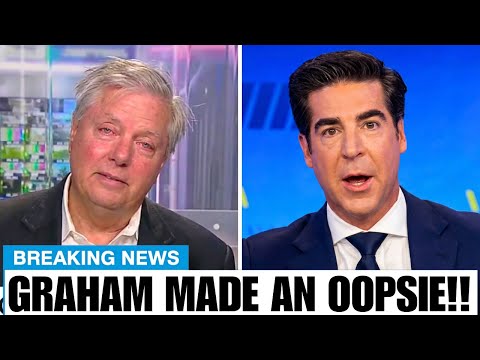 Lindsey Graham Showed Up Drunk Live On Fox News… Slurs Speech