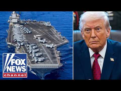 POTENTIAL STRIKE LOOMS: USS Gerald Ford arrives in Middle East