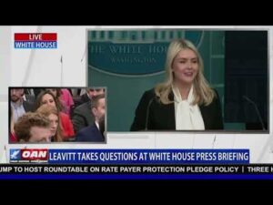 White House Press Secretary Karoline Leavitt Holds Press Briefing