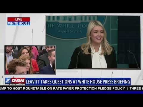 White House Press Secretary Karoline Leavitt Holds Press Briefing
