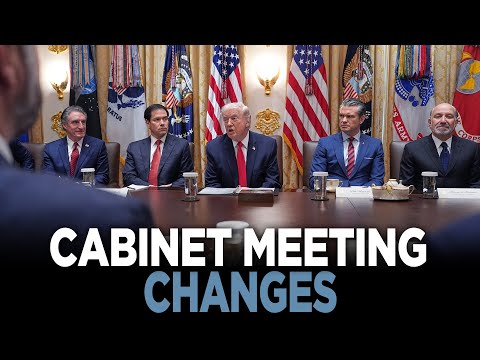 Trump's First Cabinet Meeting Of 2026, Partial Government Shutdown Possible – The Hill | NEWSNATION