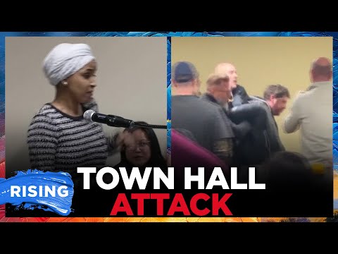 Ilhan Omar SPRAYED With Unknown Substance At Town Hall | RISING