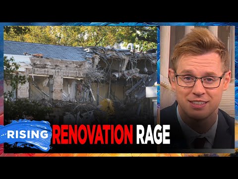 Dems, Liberals LOSE THEIR Minds Over Trump’s White House Renovations: Robby Soave | RISING