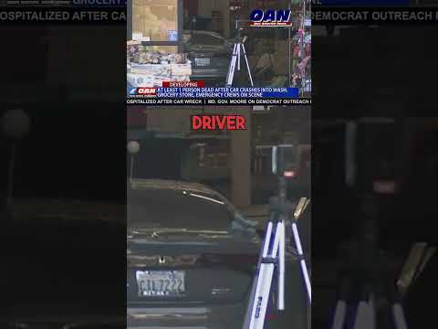 DEADLY CRASH INSIDE GROCERY OUTLET . One person dead & four seriously injured. Kirkland, Washington