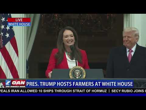 President Trump Speaks to Farmers at White House