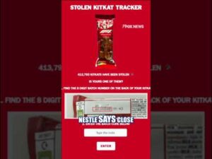 KitKat launches missing chocolate tracker after 12 TONS WERE STOLEN #foxnews #News #us #fox