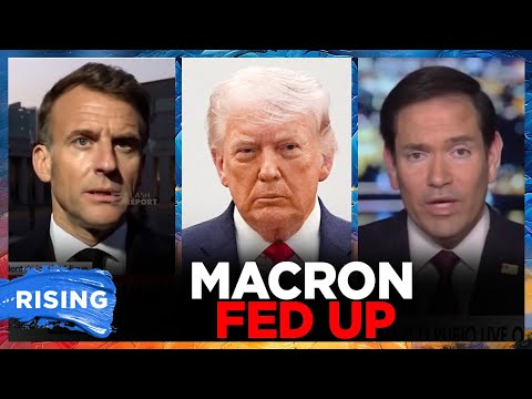 Emmanuel Macron WARNS Trump NATO WEAKENED By Withdrawal THREATS, ATTACKS | RISING