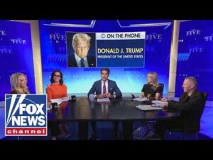WATCH: Trump joins 'The Five'…