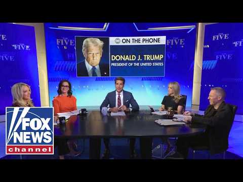 WATCH: Trump joins 'The Five'…