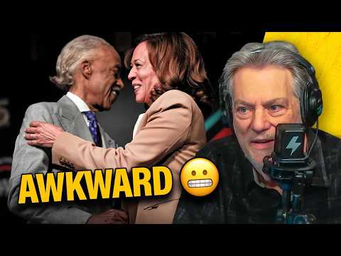 Disturbingly Thin Al Sharpton makes Kamala CRINGE with 2028 Question