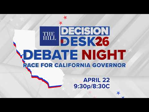 Race for California Governor – Debate Night