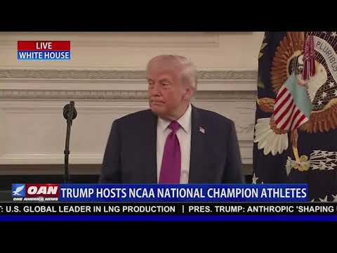 LIVE: Trump Meets with NCAA Champs
