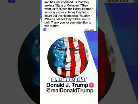 Trump says Iran in 'STATE OF COLLAPSE' #shorts #foxnews #iran #News #world