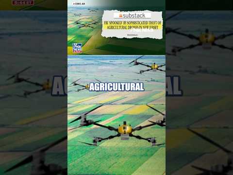 FBI ‘SPOOKED’ by sophisticated theft of chemical-spraying drones #foxnews #News #shorts #fbi