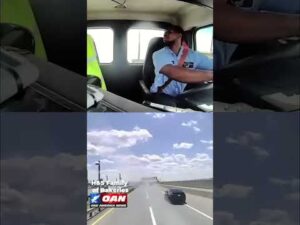 PLANE STRIKES POLE DURING LANDING AT NEWARK, DRIVER INJURED AS FAA INVESTIGATES