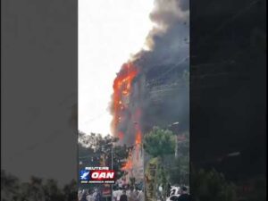 Deadly shopping center fire in Tehran leaves 8 dead