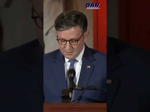 Speaker of the House says a prayer for strength, faith, and freedom