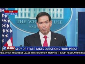 LIVE: Secretary of State Marco Rubio Holds a White House Press Briefing