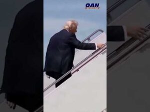 President Trump boards Air Force One en-route to Beijing, China.