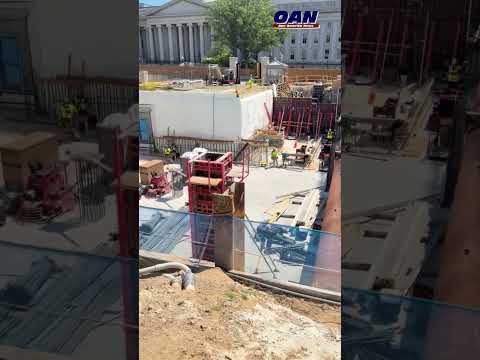 Behind-the-scenes look at the White House Ballroom construction