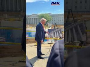 President Trump gives an update on the White House Ballroom construction