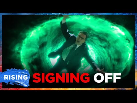 Stephen Colbert says FAREWELL to Late Show in star-studded, wormhole-filled SPECIAL | RISING