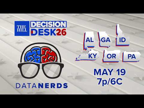Primary analysis and results in KY, PA, GA & more with The Hill's Decision Desk Data Nerds 2026