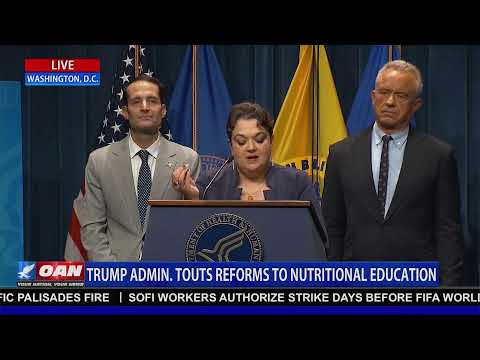 LIVE: SEC. KENNEDY & DR.OZ MAKES AN ANNOUNCEMENT ON NEUTRITIONAL EDUCATION
