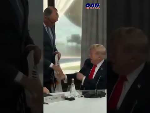 German Chancellor presents Trump with a custom German national team "47" jersey