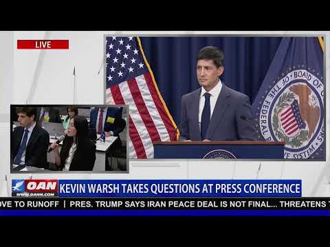 LIVE: WARSH HOLDS FIRST PRESS CONFERENCE SINCE BECOMING FED CHAIRMAN