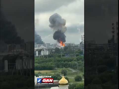 Ukrainian drones strike a Moscow oil refinery for the second time this week, according to reports.
