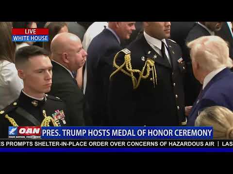 LIVE: PRESIDENT TRUMP HOSTS MEDAL OF HONOR CEREMONY