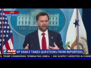 LIVE: VP JD VANCE HOLDS WH PRESS BRIEFING