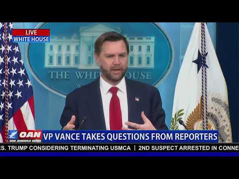 LIVE: VP JD VANCE HOLDS WH PRESS BRIEFING