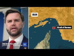 Vance touts ‘record-breaking’ oil flow in Strait of Hormuz as Iran announces closure